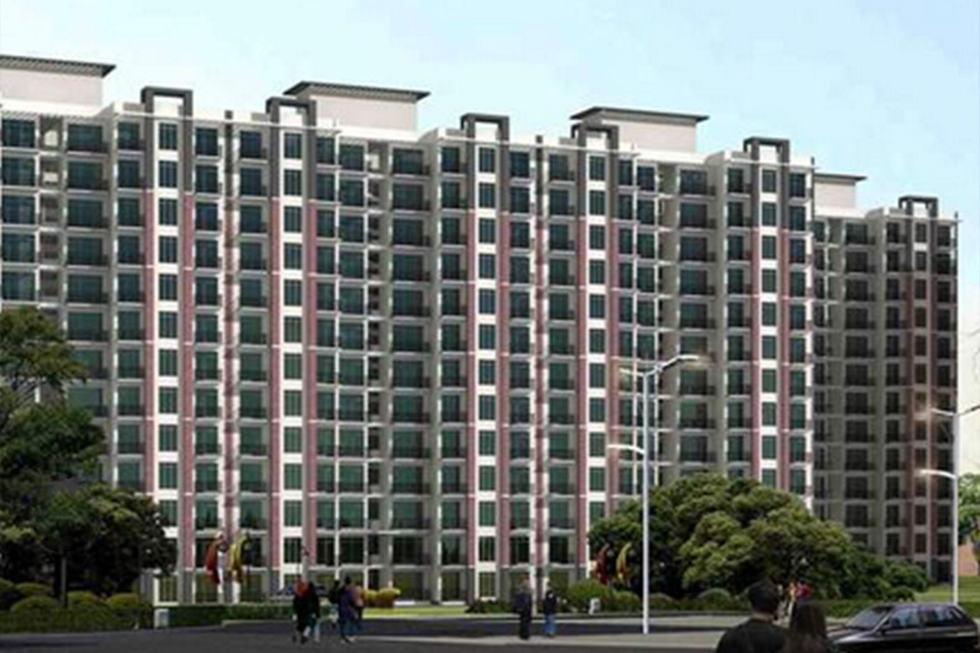 Tulip white apartments